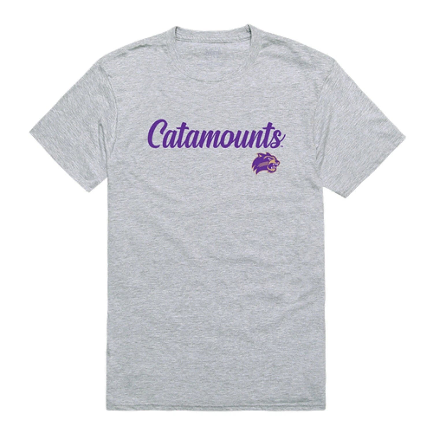 Western Carolina University Catamounts WCU NCAA Cotton Script Tee T Shirt