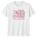 Just A Girl Who Loves Womens T-Shirt Book Lover Reading Birthday Gift For Her
