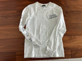 Diesel White Long Sleeve Shirt Size S Stylish Design Japan