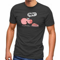 Mens Pig Piglet Steak Dad T Shirt? Sarcasm for Meat Eaters Irony