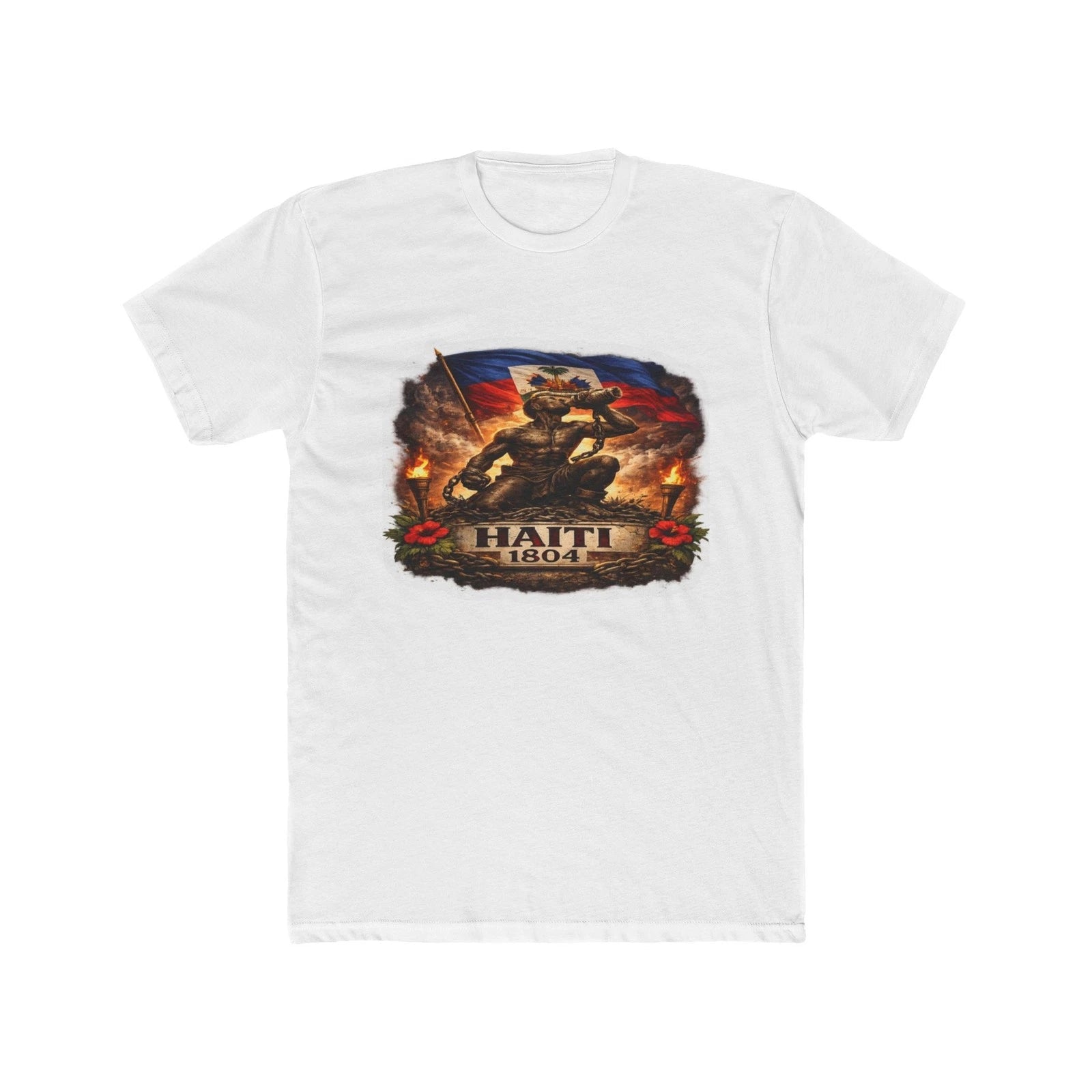 Haiti 1804 Revolution Soldier T-Shirt | Haitian Flag, Independence