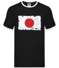 Japanese Grunge Style Flag - Men's Wrestler - Japanese Travel Flags