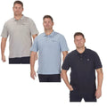 Men's Plus Big & Tall King Size Polo T-shirts Short Sleeve 100% Cotton Tee Top