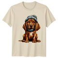 Cute Winter Hound Dog T-Shirt Bloodhound Dog 2026 Christmas Gift For Him And Her