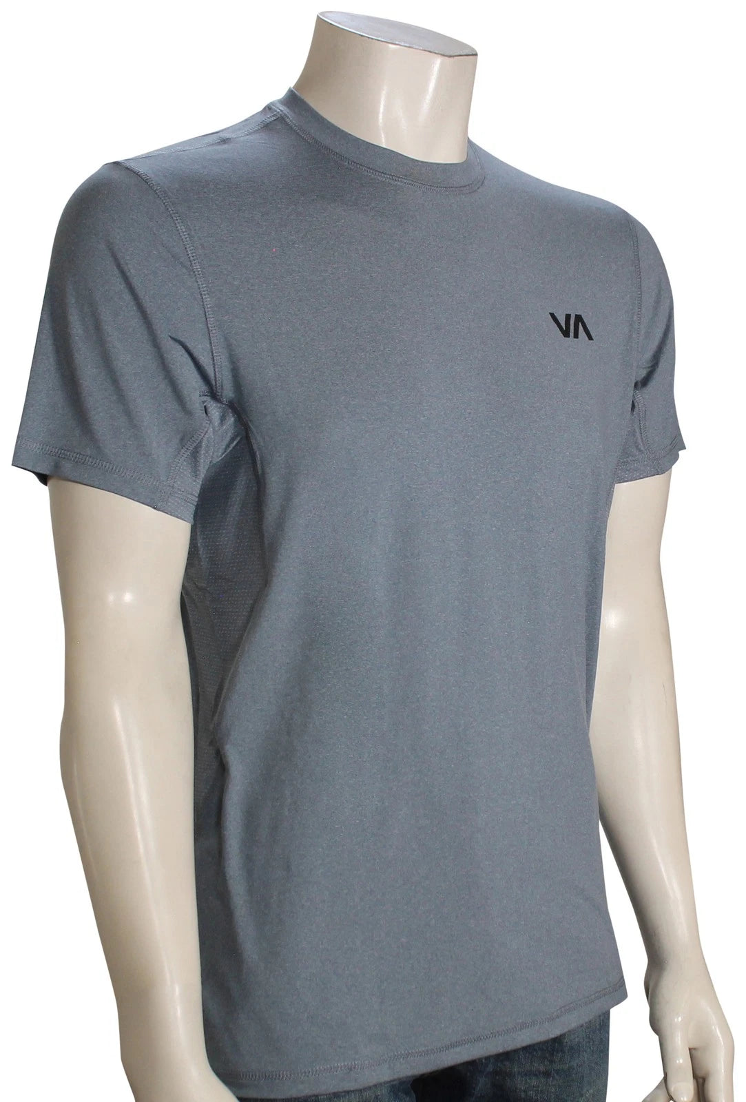 RVCA Sport Vent Performance T-Shirt - Vintage Navy Heather - New