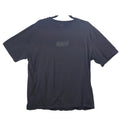 WXYZ MFG CO Mens Black Limited Edition Barcode Graphic T-Shirt Cotton Large