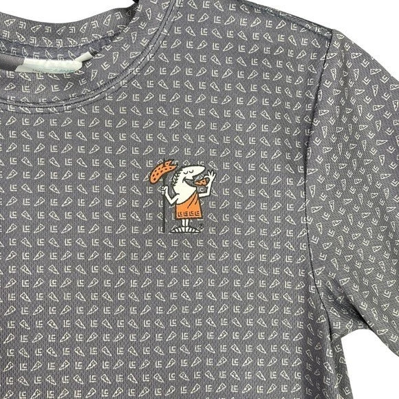 Little Caesars Pizza Shirt Mens S Mascot Logo Novelty Employee Uniform Cosplay