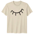 Sleepy Eye Aesthetic Design T-Shirt Minimalist Design Relaxation Birthday