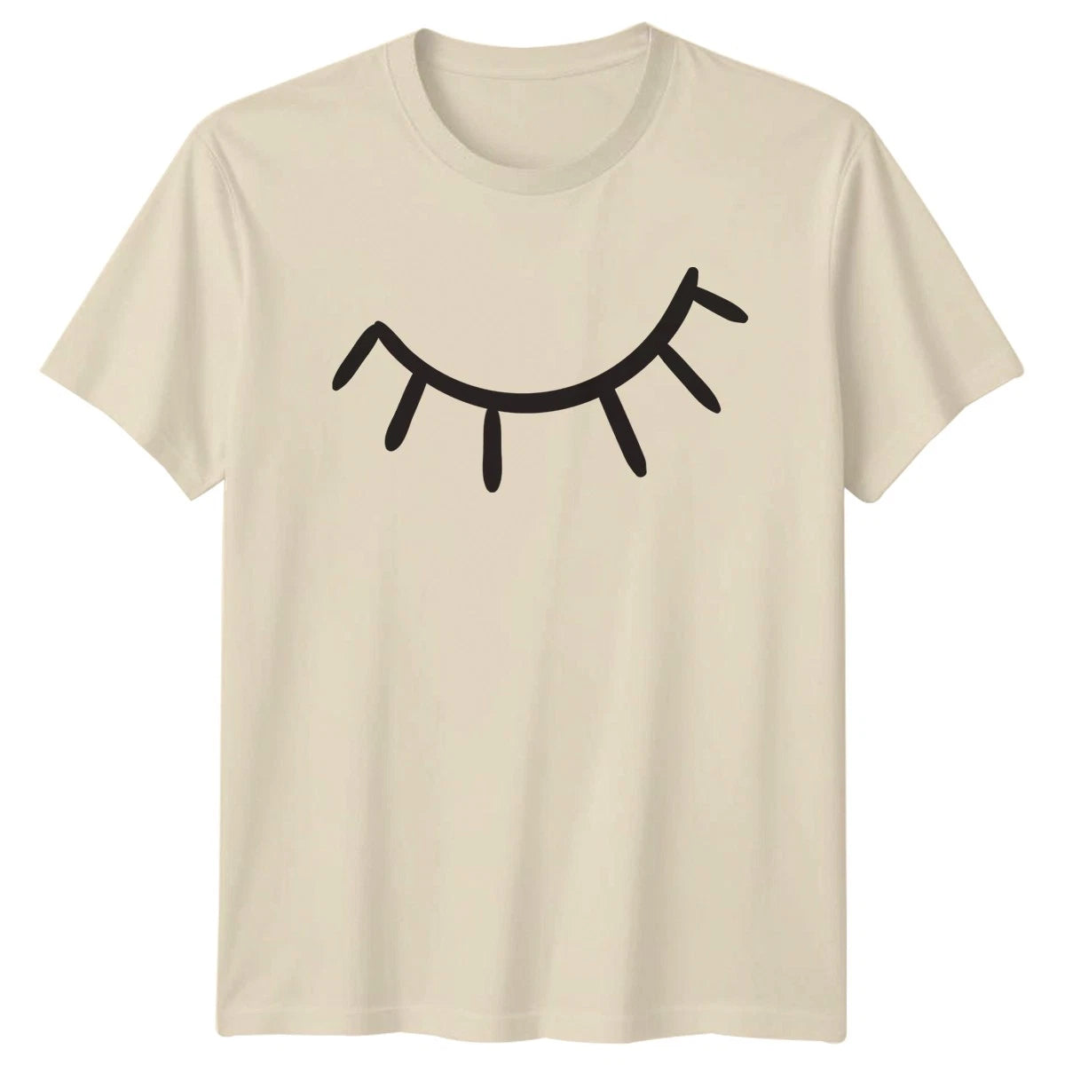 Sleepy Eye Aesthetic Design T-Shirt Minimalist Design Relaxation Birthday