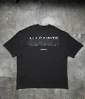 Allsaints Redact Oversize Embroidered Big Logo T-Shirt