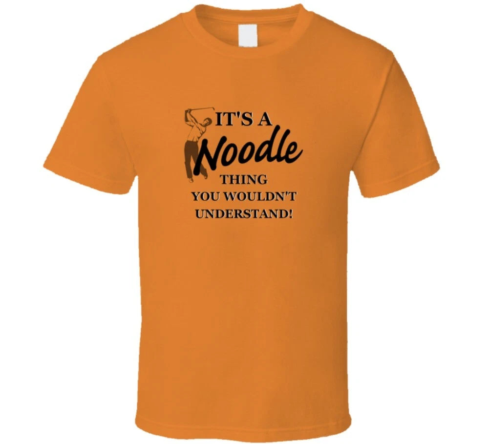 Noodle Golf Classic Funny Father's Day Gift Trendy T Shirt
