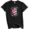 Cuban American Shirt Flags Of Cuba and America T-Shirt