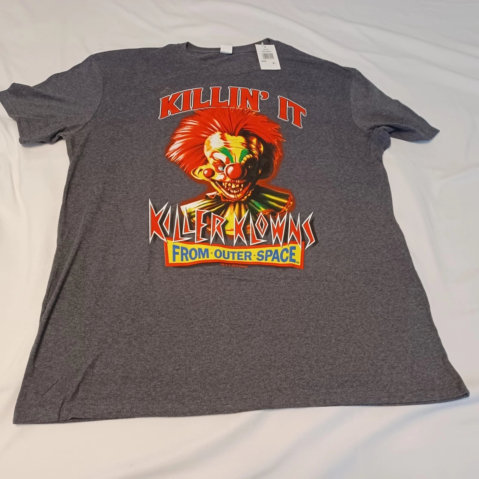 KILLER KLOWNS FROM OUTER SPACE  T SHIRT SZ XL X LARGE BRAND NEW TEE NWT TEE#118