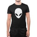 Alien Mask Outer Life Earth Mars Novelty Tumblr Style Cute Unisex T-Shirt