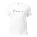 Love Never Fails Christian T Shirt | Minimalist Faith Tee