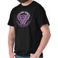 Cool Globo Gym Purple Cobras Snake Workout Womens or Mens Crewneck T Shirt Tee