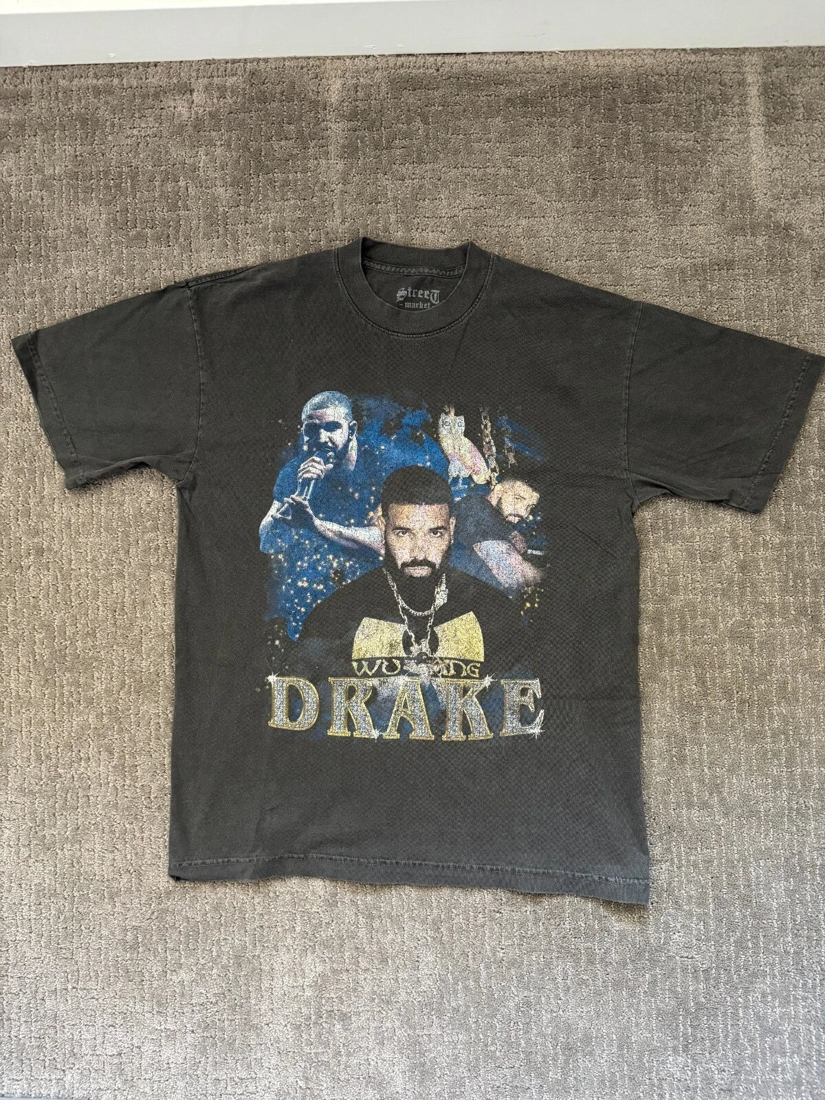 Street Market Drake The Boy Vintage-style Rap T-shirt - SMALL