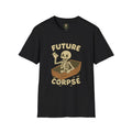 Future Corpse T-Shirt | Halloween coffin design