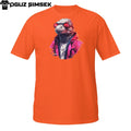 Streetwear Lizard T-Shirt – Cool Reptile in Hoodie & Sunglasses