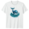 Cute Blue Whale T-Shirt Sea Animal Design 2026 Birthday Gift For Him And Her