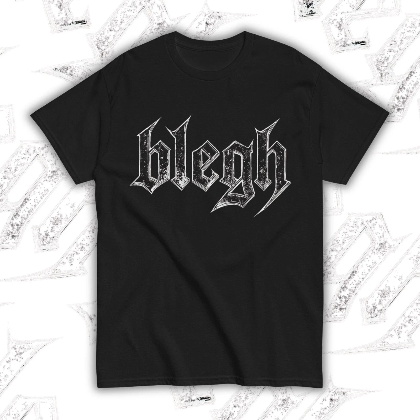 "Blegh" Modern Metal T-Shirt for Metalheads, Metalcore and Alternative Music Fan
