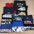 Anime Movie Sports Graphic T-Shirt Bundle Lot 10 Y2K Modern Mix Sizes Reseller