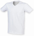 SF Men's feel good stretch v-neck t-shirt - Soft stretch v-neck t-shirt