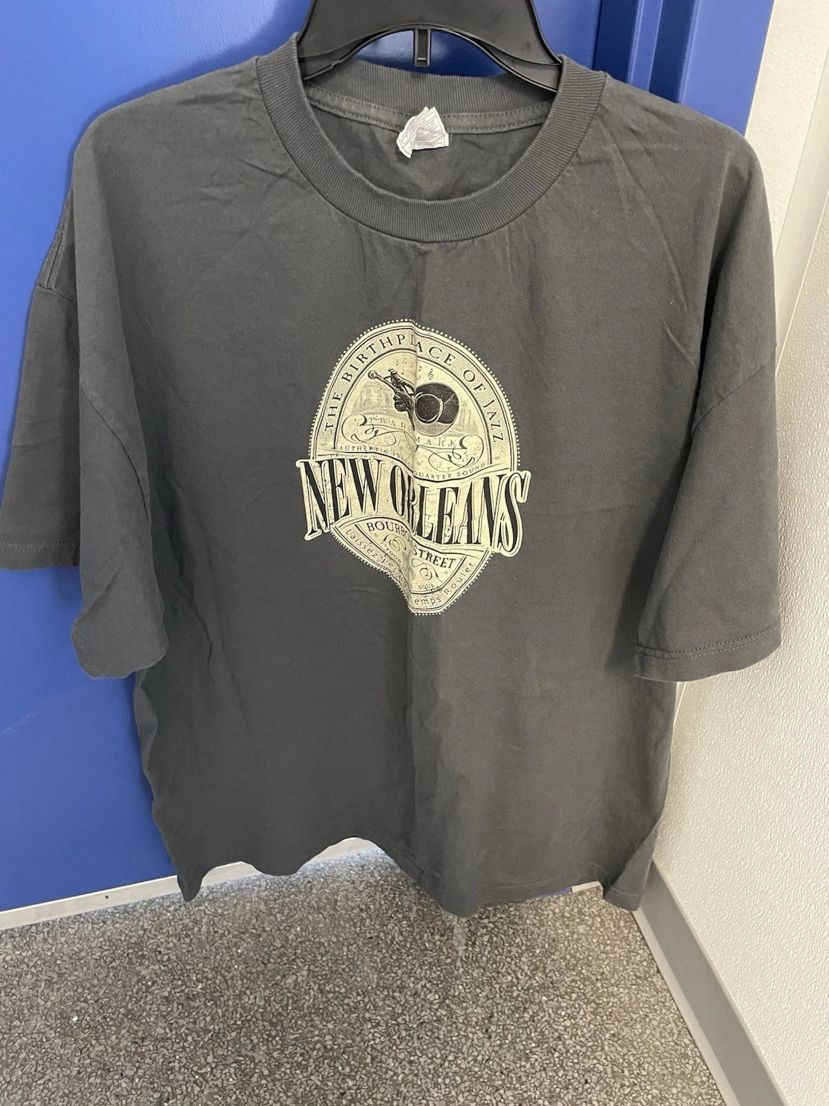 Men’s New Orleans Bourbon Street Jazz Tshirt By Style Size 2XL
