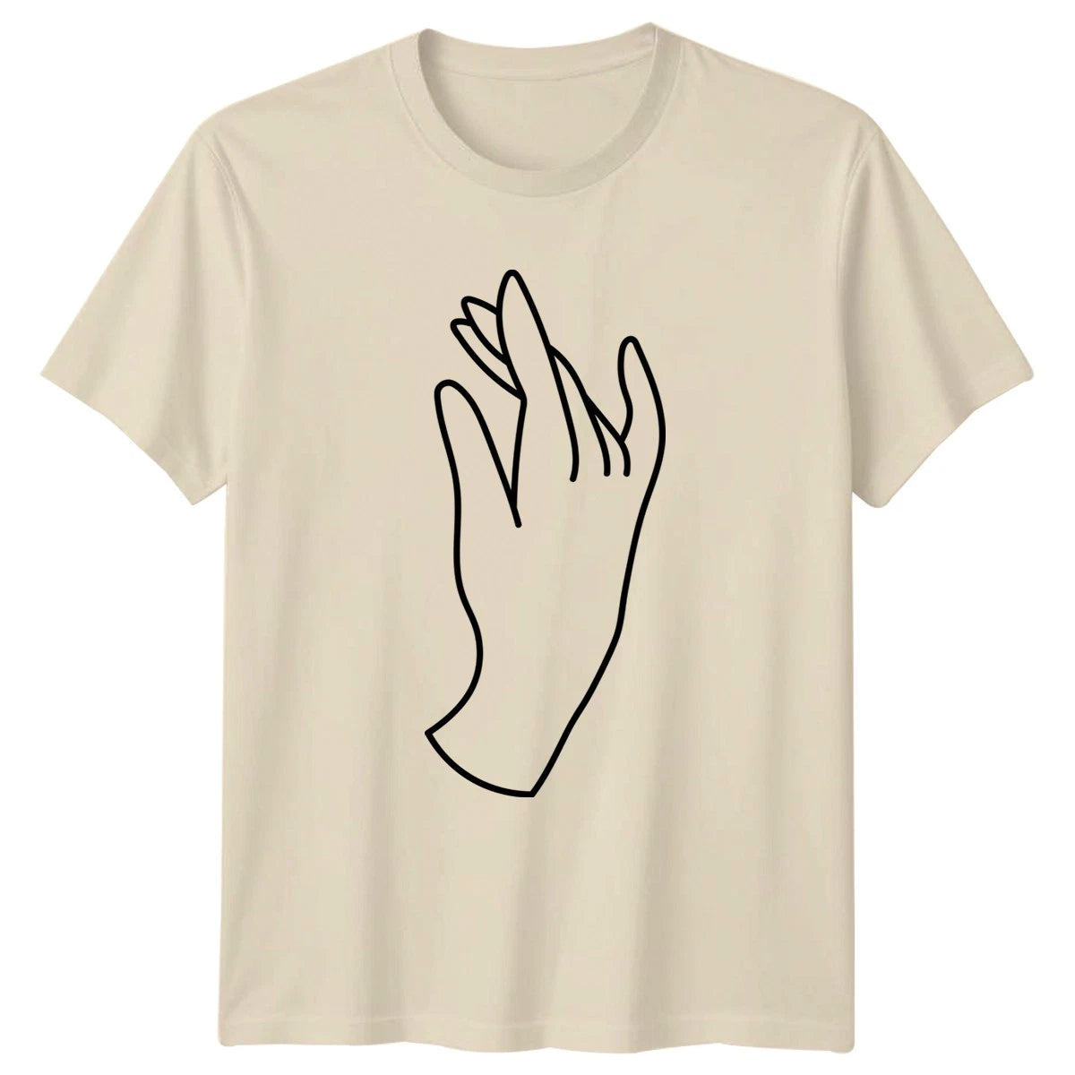 Hand Of Gentle Grace T-Shirt Minimalist Art Symbolism Birthday Gift