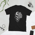 Gothic Skull T-Shirt Dark Streetwear Rebel Chaos Black Top