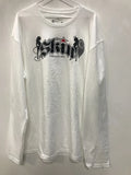 Skin Industries Men's Long Sleeve T-Shirt "Logo" White
