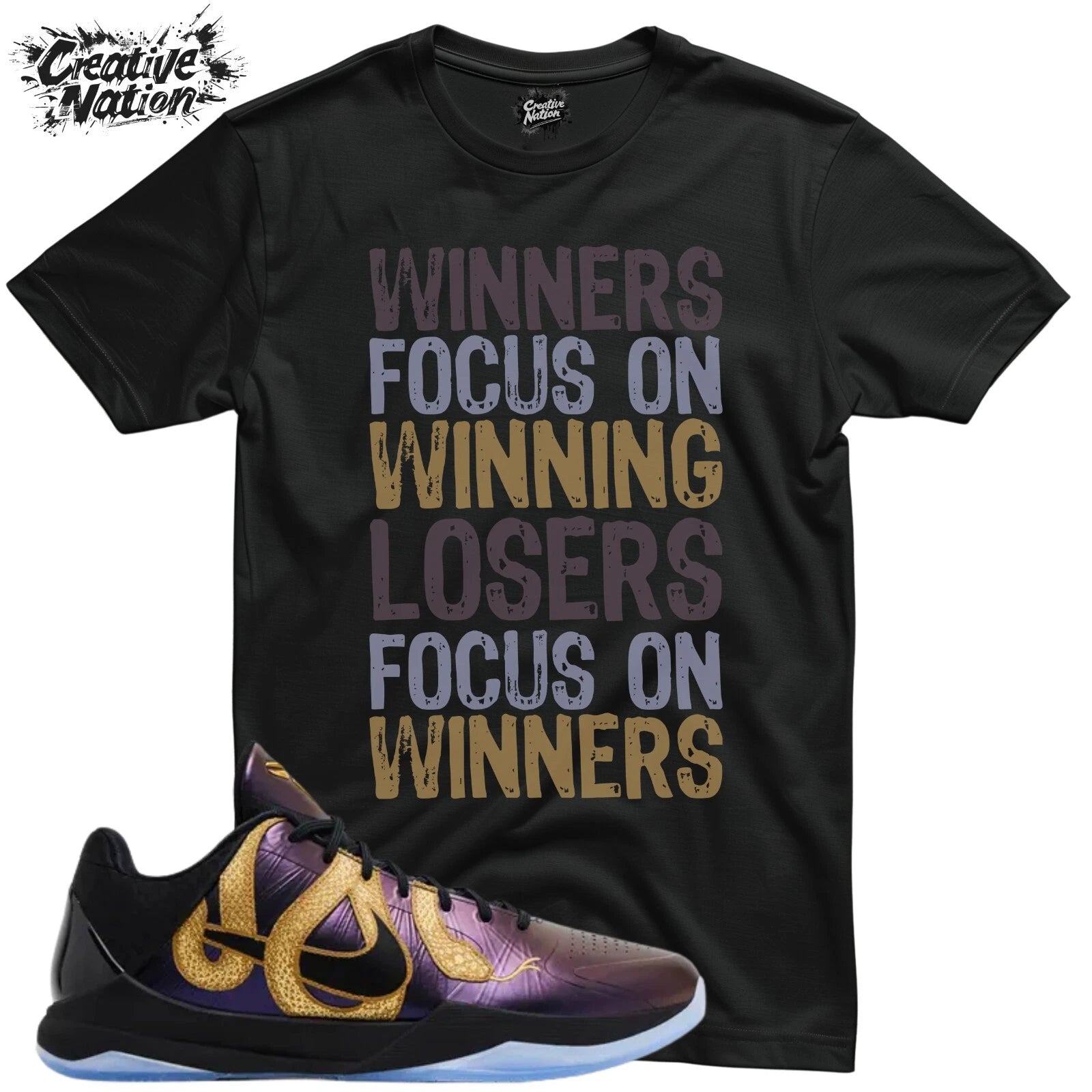 Shirt To Match 5 Eggplant Unisex Tee Gym Shirt