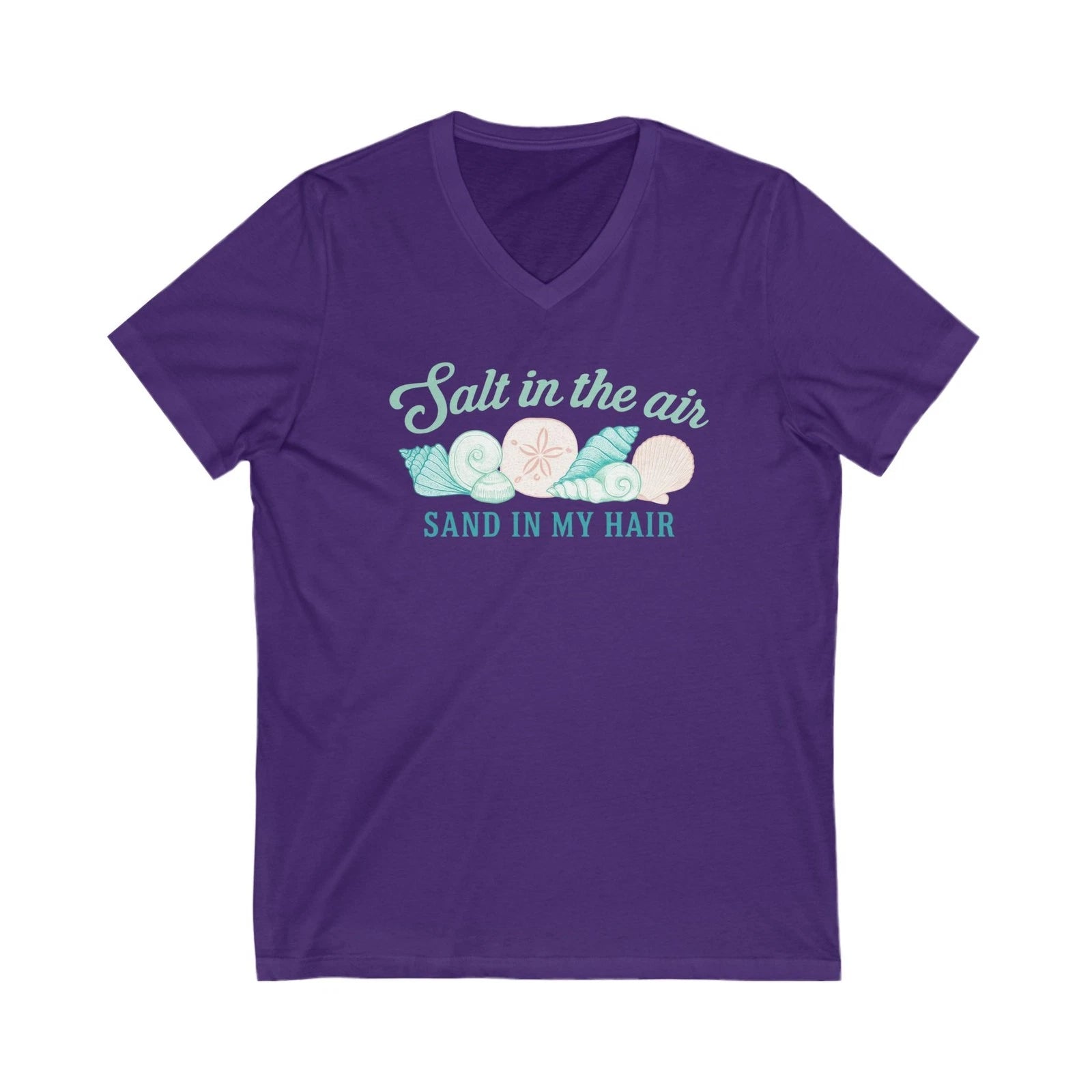 Beach Life V-Neck Tee, Summer Shirt, Vacation Tee, Coastal Fashion, Gift [...]