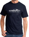 1967 1968 Pontiac Firebird Hardtop Classic Outline Design Tshirt NEW COLORS