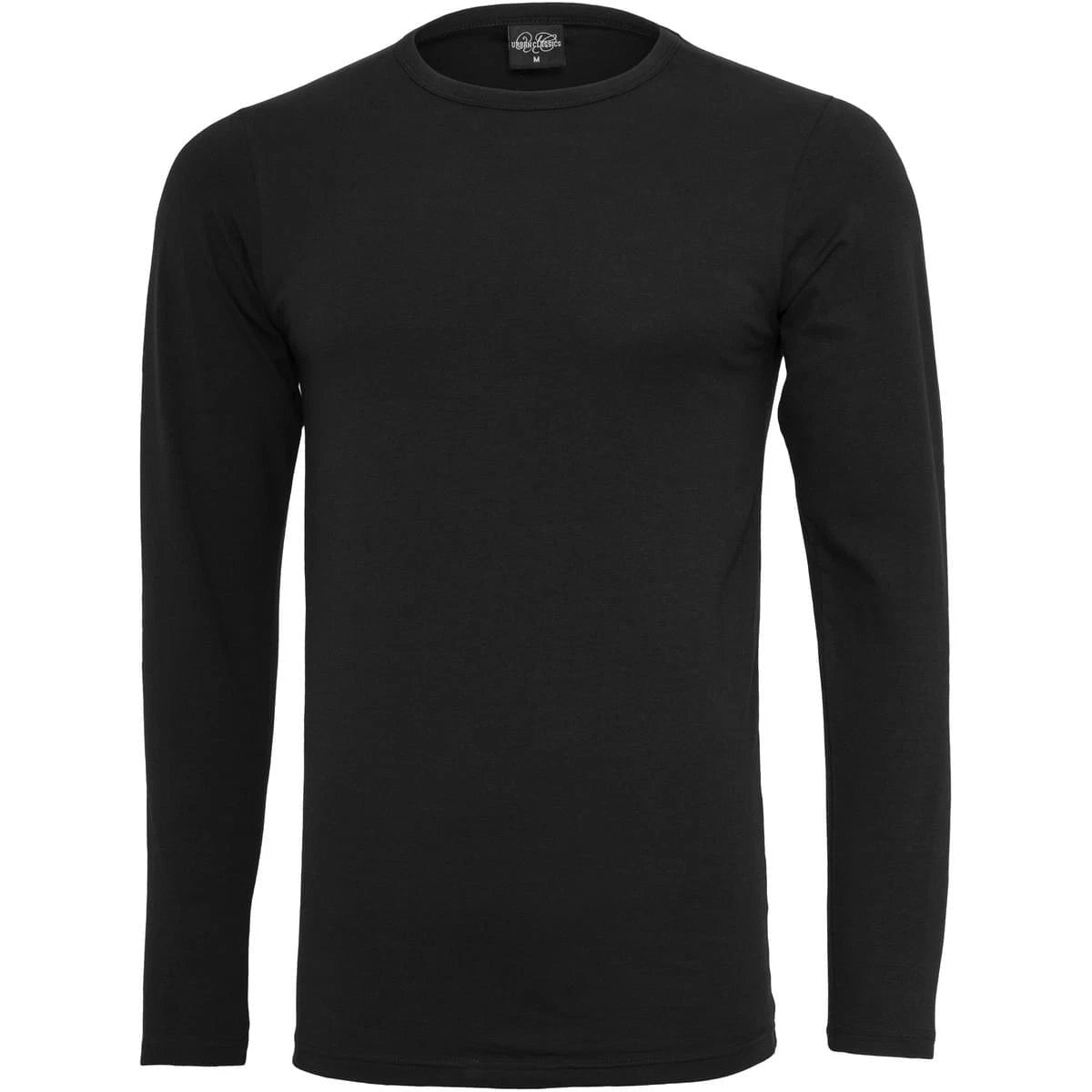 Urban Classics Fitted Stretch l/s Tee Herren Lognsleeve Langarmshirt Jersey Men