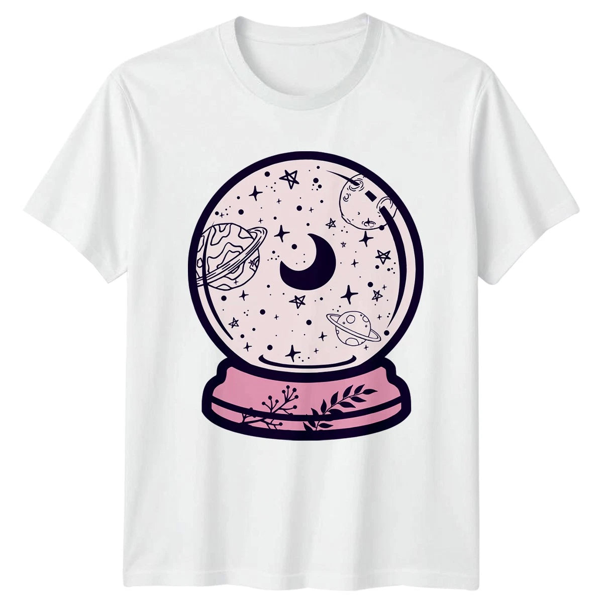Cosmic Celestial Moon Stars Planet T-Shirt Celestial Art Space Astrology