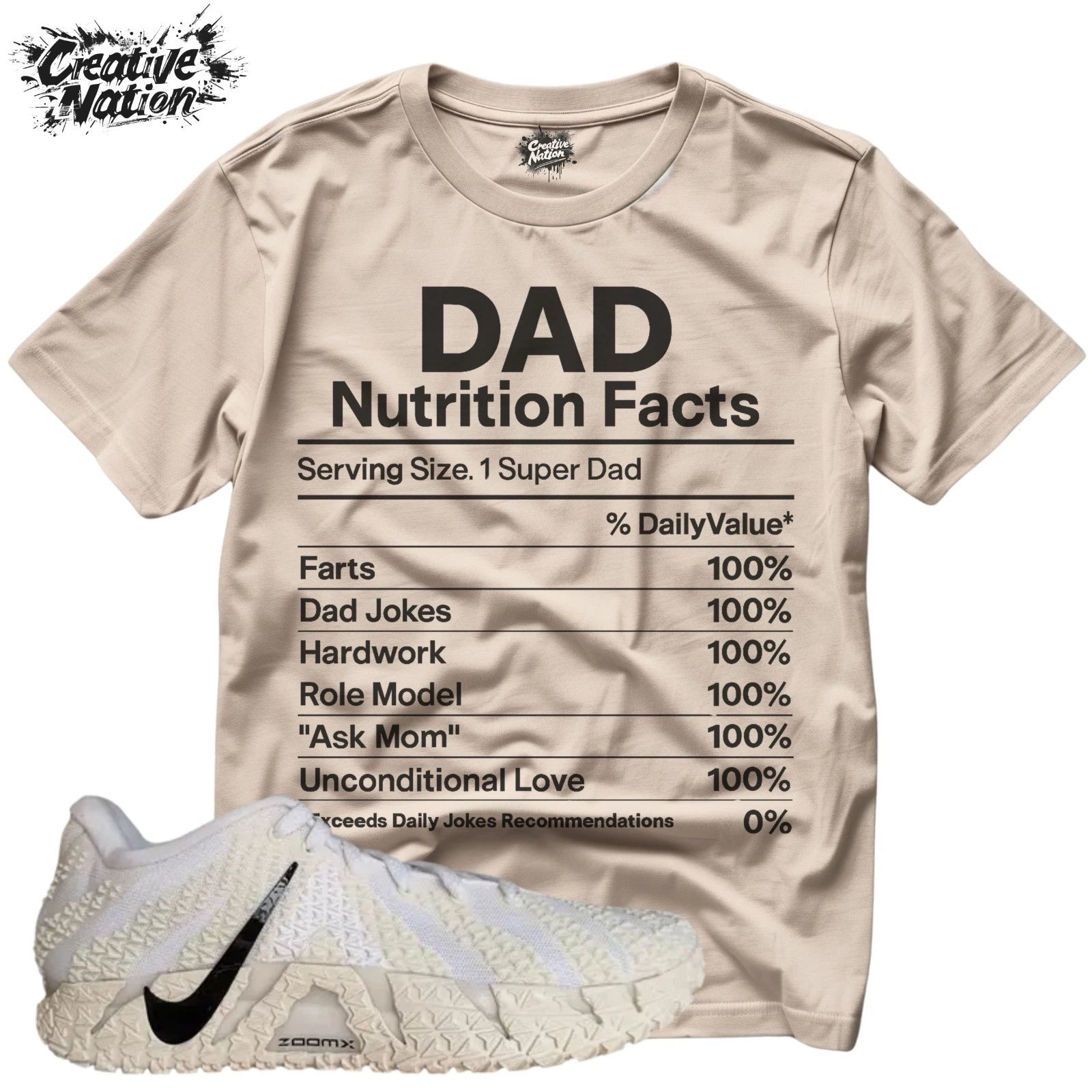 Shirt To Match 3 Coconut Milk Unisex Tee Sneaker Shirt Dad Shirt