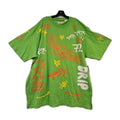 Forward Denim Graffiti T Shirt Green 4XL Mens Cool Funky Wearable Art  EUC!