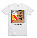 NEW Streetwear on Demand COMIC STYLE BOXING LEGEND WHITE Tee Shirt SM-3XLARGE