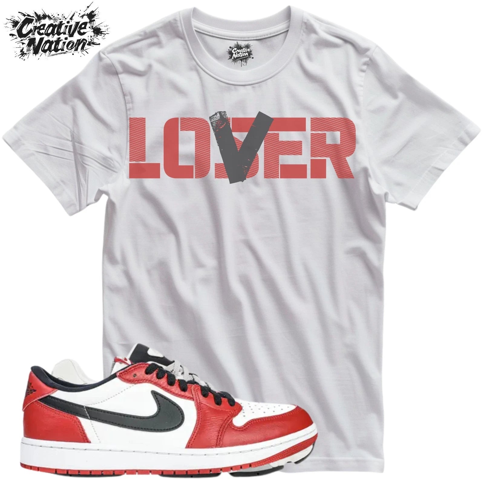 Shirt To Match 1 Low OG Chicago Unisex Tee Sneaker Shirt Lover Shirt Sneaker Tee