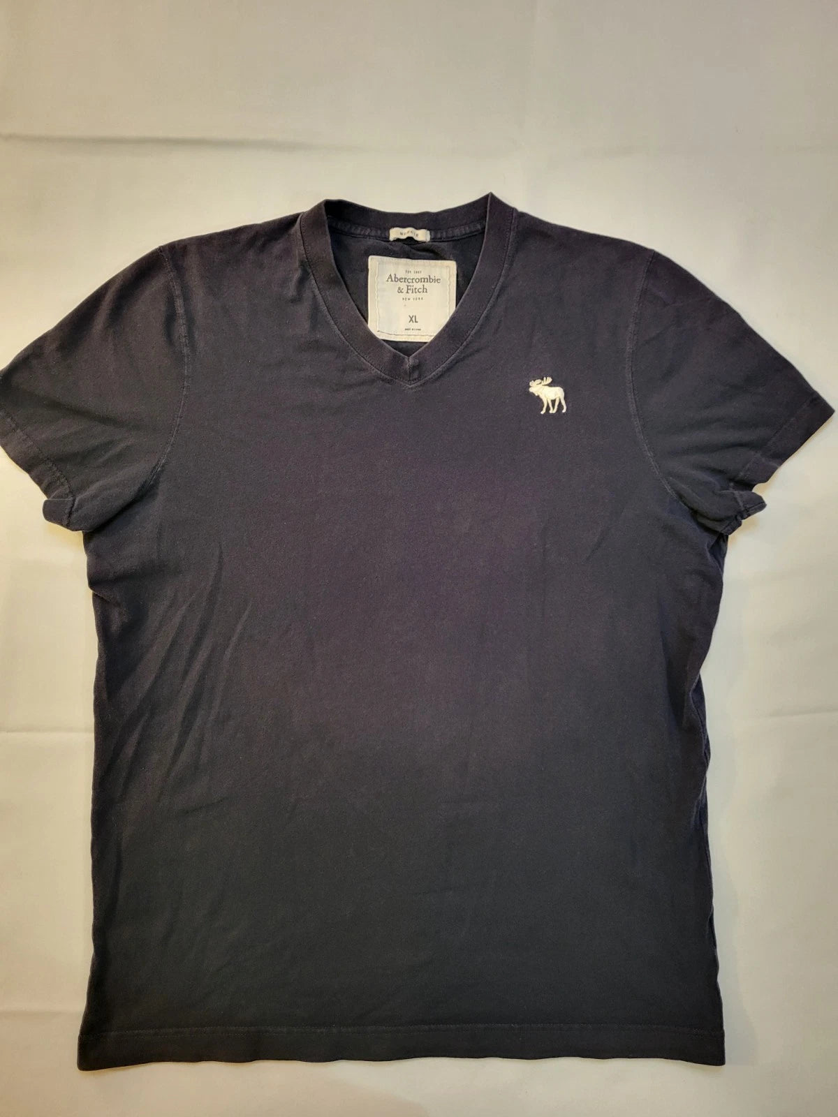 Abercrombie & Fitch Short Sleeve Muscle T-Shirt Men's XL Blue