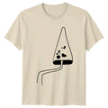Minimalist Mushroom Fungi Nature T-Shirt Fungi Birthday Gift For Him And Her