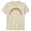 Minimalist Celestial Starry Night Sky T-Shirt Boho Aesthetic Birthday Gift