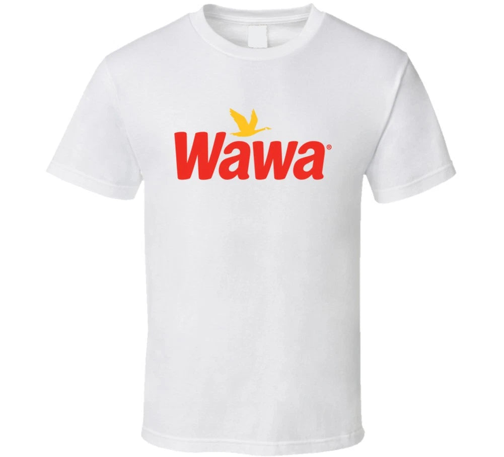 Wawa Logo Tee Cool Convnience Store Gas Station T Shirt