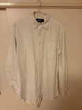 Ralph Lauren White Long Sleeve Shirt L Stylish Casual Japan