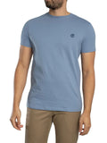 Timberland Men's Slim Fit Embroidered Logo T-Shirt, Blue