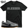Shirt To Match SB Dunk Low Pro Cool Grey Unisex Tee Sneaker Shirt Blessed Shirt