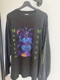 Vintage Marilyn Manson XL Long Sleeve Shirt 1996 When I’m God Everyone Dies VTG