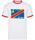 Democratica Repubblica Of The Congo Grunge Stile Bandiera - Uomo Suoneria -