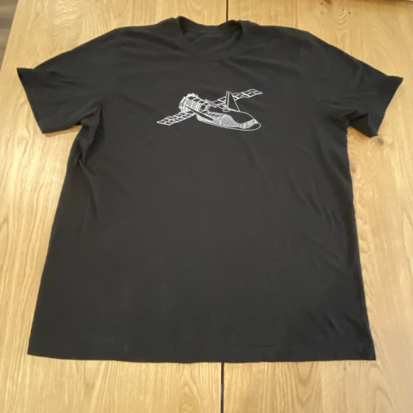Sierra Space Shuttle T Shirt Aerospace NASA Contractor Minimalist Mens Large